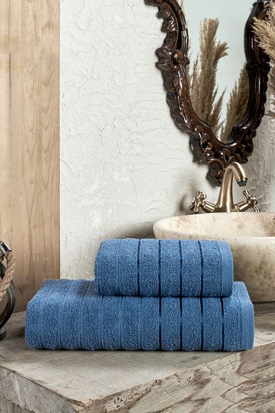 TABEA HOME Fluffy 4-Piece Bath Towel Set