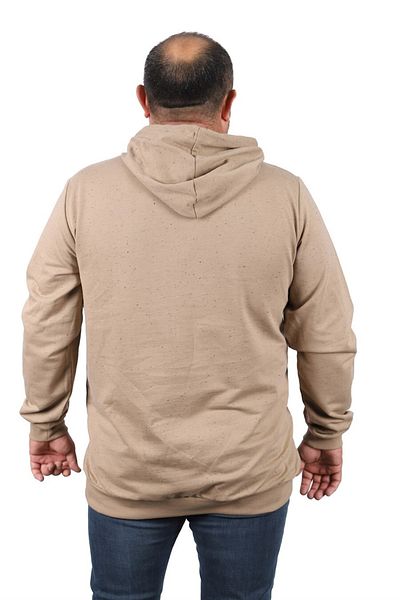 MocGrande Μεγάλο μέγεθος Basic Hooded Sweat 22705