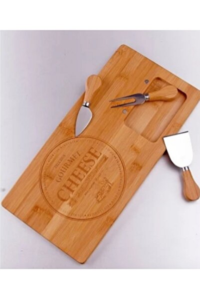 BALSA 4 Pieces Bamboo Cheese Presentation Plate