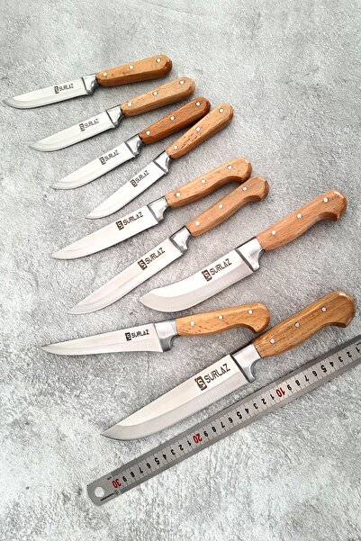 SürLaz Sürmene Set 9 Parça Mutfak Sebze Kasap Bıçakları