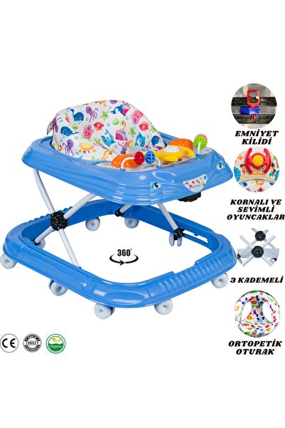 layline çoçuk gereçleri Layline Çocuk Gereçleri Bebek Yürüteci Kornalı Ve Fır...