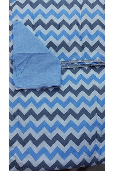 SÜMER King Size Quilted Duvet Cover Set - 2
