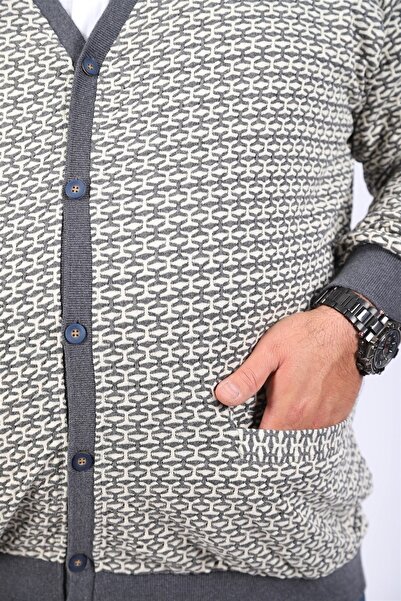 MocGrande Ζακέτα με κουμπιά μεγάλου μεγέθους 22801