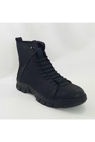 Hammer Jack Ανδρικές μπότες Nubuck από γνήσιο δέρμα |   Μαύρο Torje |   Καθημερινά |   Casual |   102-17945-μ