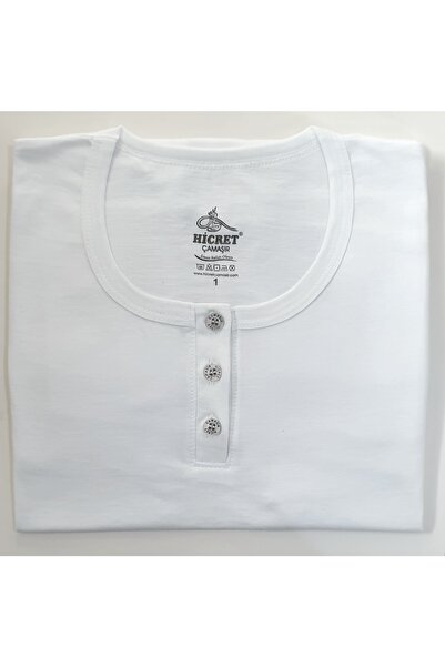 Hicret Çamaşır Buttoned Long Sleeve Undershirt