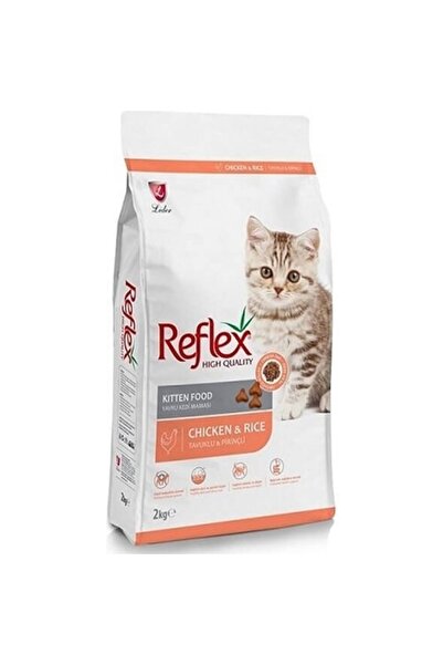 Reflex Kitten Tavuk Etli Pirinçli Yavru Kedi Maması 2 Kg