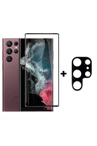 wowacs Samsung Galaxy S22 Ultra Uyumlu Tam Kaplayan Nano Esnek Ekran Koruyucu...