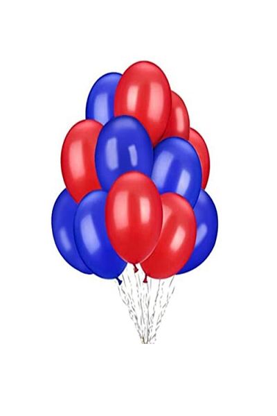 LOTUS PARTY 50 Pieces - Red - Navy Blue Balloon Chain
