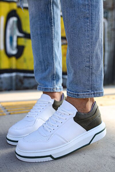 remss Rm075 Ipekyol White Sole Men's Shoes White / Khaki