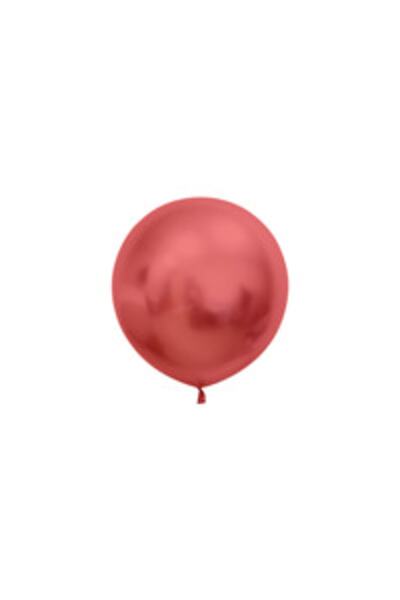 TATLI GÜNLER 18 Inç Jumbo Balon Krom Kırmızı 45 Cm Çap 1 Adet