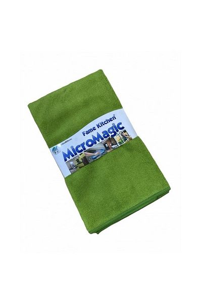Ün-Ev Single Microfiber Cleaning Cloth 50x60 Cm.809x1 Green.