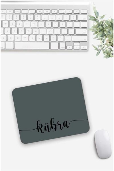 Gizeo Concept Kişiselleştirebilir Isme Özel Kübra Yazılı Mouse Pad