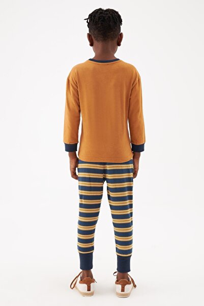 Nebbati Fiú mintás pizsama szett Ns22fwn3835