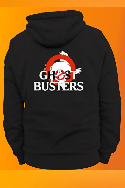 remonz Світшот з капюшоном без застібки з принтом «Мисливці за привидами»