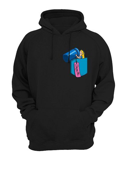 remonz Φούτερ με κουκούλα με στάμπα Pocket Princess