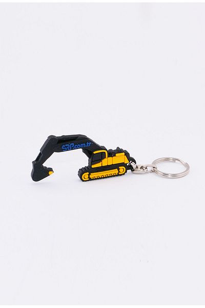 srp Excavator Keychain
