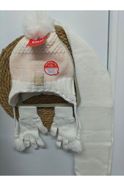 Kitti Scarf Beanie Gloves Set 3 Pieces Set