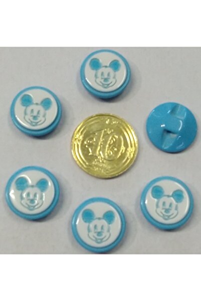 Genel Markalar Bebek Yelek Düğmesi Lazer Çizim-6 Adet