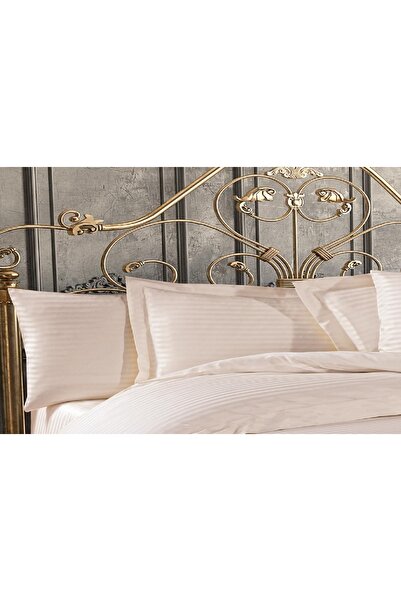 Finezza Μαξιλαροθήκη Bella Bamboo Jacquard Fabric Cream Διπλή Οξφόρδη 60*80 ε...