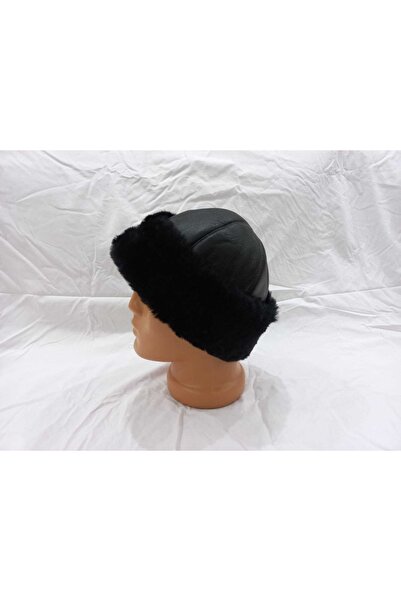 ötüken Doğa Adam Avcı Deri Börk Kalpak Şapka