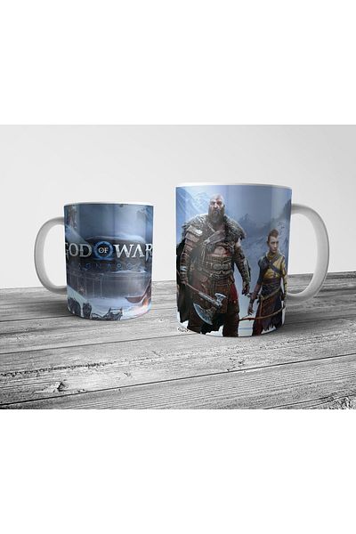 Pixxa God Of War Ragnarök Mug Cup Model 4