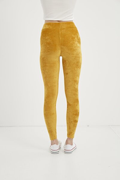 MEECY Kadın Kadife Tayt