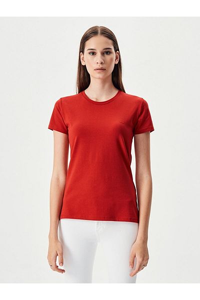 Ltb T-Shirt - Rot - Regular Fit