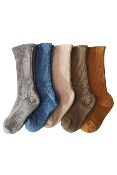 ÖZKARDEŞLER BABY Baby Knee Socks 5pcs