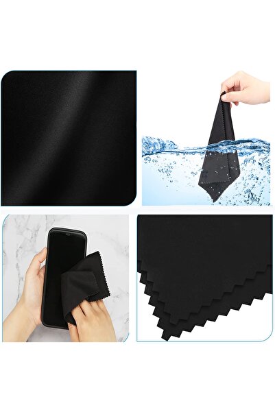 vekaconcept 20 Adet Microfiber Gözlük Temizleme Ve Elektronik Cihazlar Için Ekran Temizleme Bezi
