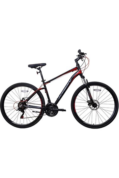 Kron Tx75 28 Jant 21 Vites 51 Cm Hidrolik Disk Fren Trekking Bisikleti- Siyah-füme-kırmızı
