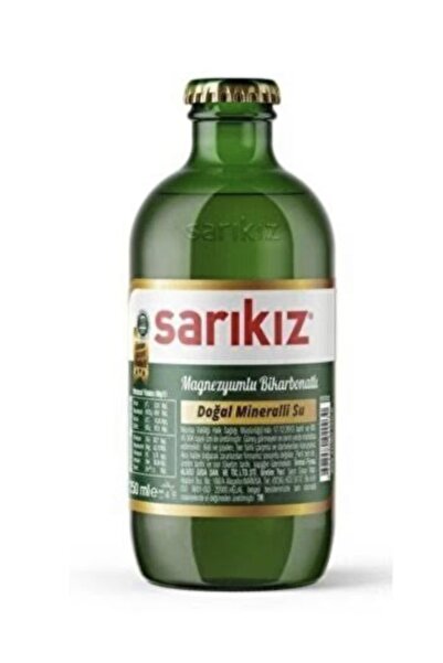 Sarıkız Sade(soda) Maden Suyu 250 Ml X 24 Adet