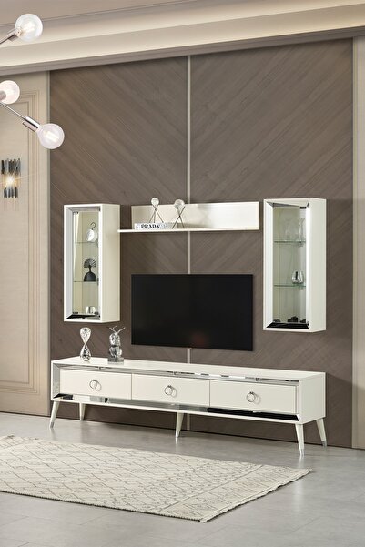 Eymense Lotus Tv Ünitesi Silver