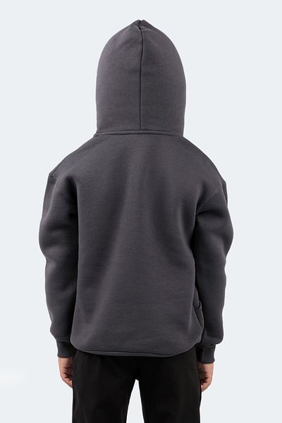 Slazenger Dilay Unisex Kids Sweatshirt Dark Gray