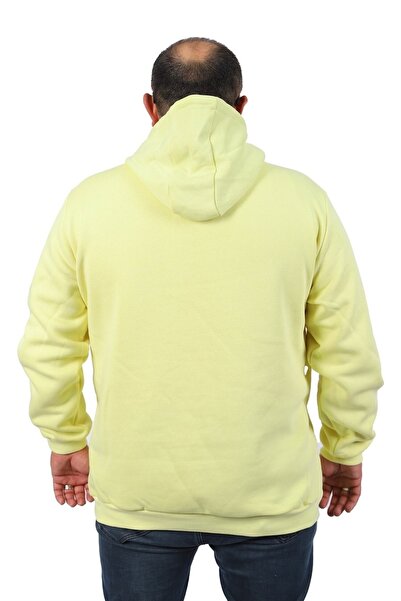 MocGrande Plus Size Men's Basic Sweat Hooded 11700
