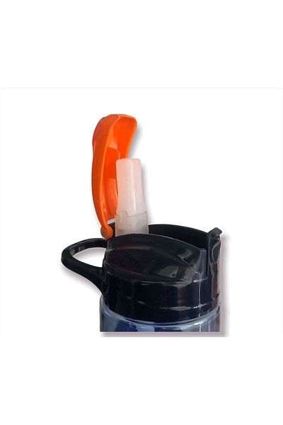 Gıpta Amazon Tritan Flask with Straw 600ml - Navy Blue