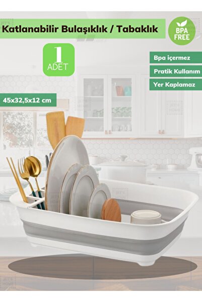 Jet's Home Pratik Katlanabilir Tabaklık Bulaşıklık