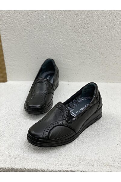 Forelli Mımoza 25109 Üzeri Troklu Ortopedik Hakiki Deri Ayakkabı