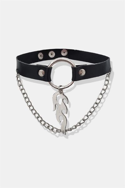 Touz Flame Choker - Ring Detailed