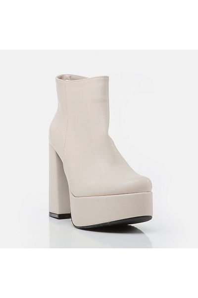 Yaya by Hotiç Bone Yaya Women's Heeled Boots
