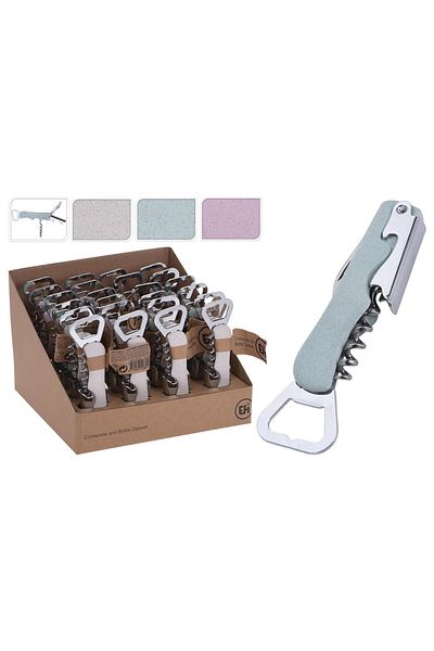 Excellent Houseware فتاحة الزجاجات والعلب 1 قطعة فتاحة الشمبانيا المفتاح. فتاحة الفلين