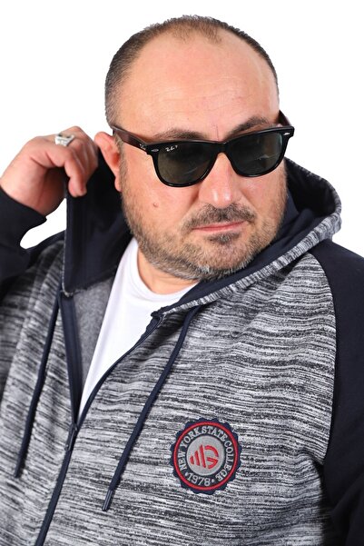 MocGrande Plus Size Unisex New York Collage Sweat 22727