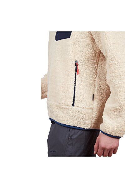 Alpinist Plus Teddy Men's Fleece Jacket Ecru