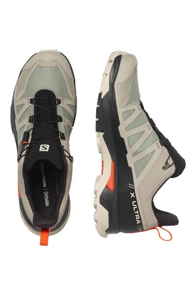 Salomon X Ultra 4 Gtx Erkek Ayakkabı Vintage Kaki/black/cherry Tomato