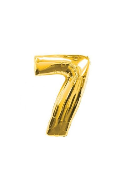 DÜVENCİ TİCARET Foil Balloon Gold 80 Cm 7