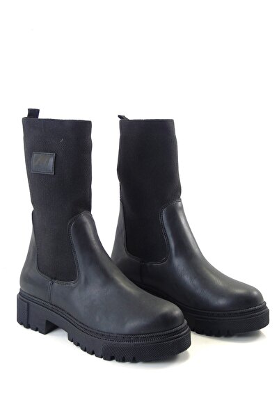 M.P. M.p Зручна підошва Довгі гумові товсті жіночі чоботи