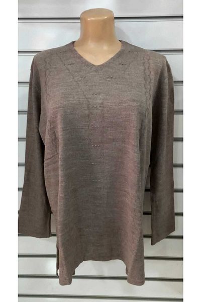 Lamierra Plus Size Knitwear Sweater