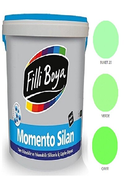 Filli Boya Momento Silan Tam Silinebilir Yıkanabilir Silikonlu Ipek Mat Boya ...