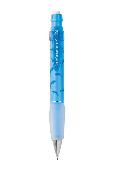 Serve Versatil Pen (Mechanical Pencil) Deep 0.7 Mm Sky Blue Dolphin