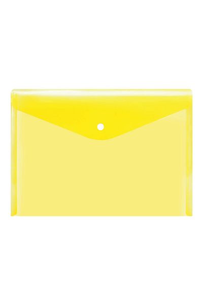 Bafix Snap Envelope File A-4 Yellow Snap File (12 PIECES)