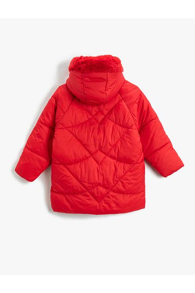 Koton Mantel - Rot - Puffer